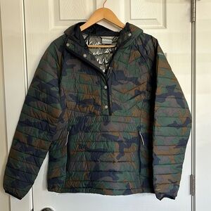 Columbia Omni heat Puffy Pullover Jacket